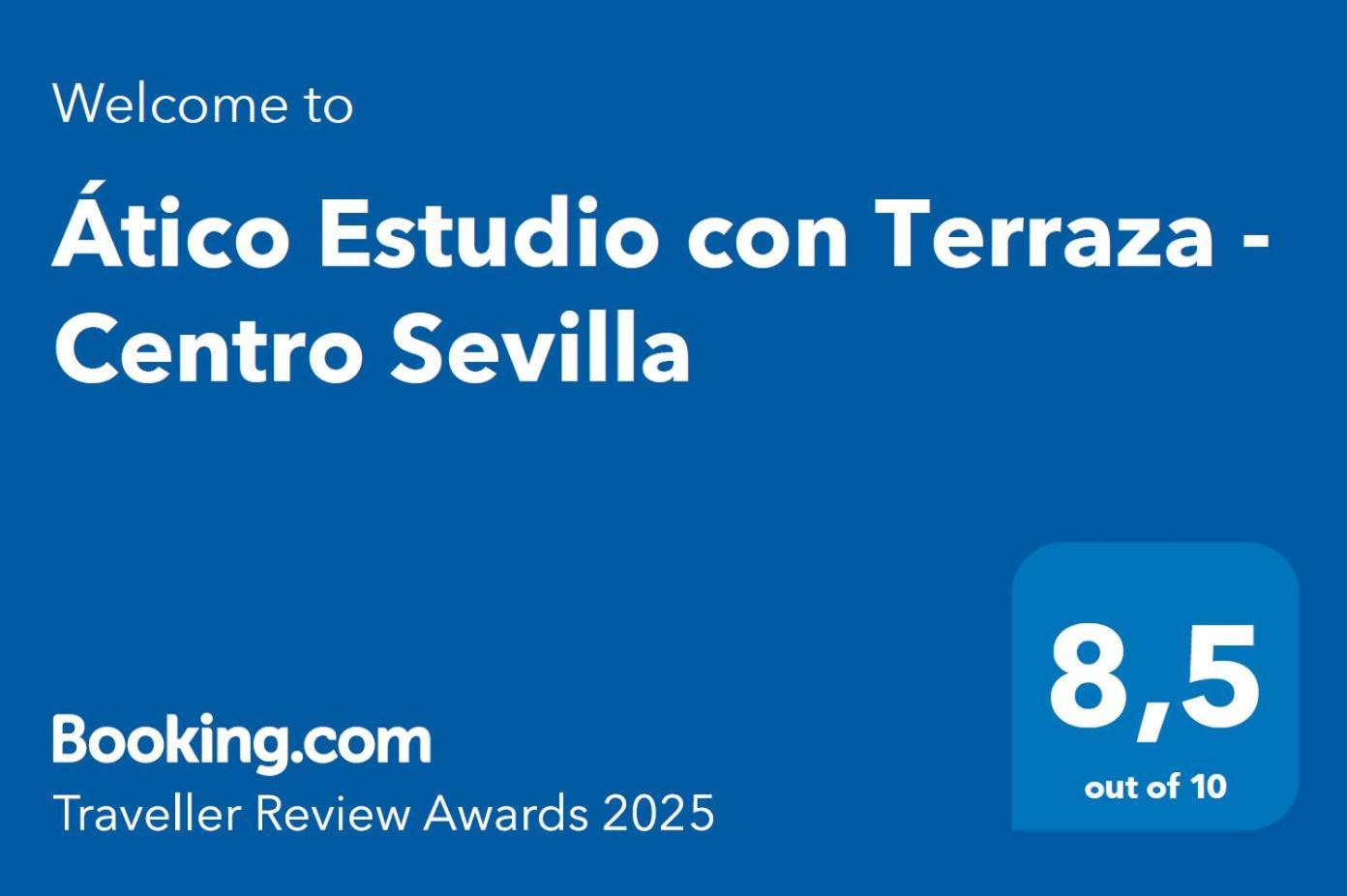 Atico Estudio Con Terraza - Centro Sevilla Kültér fotó